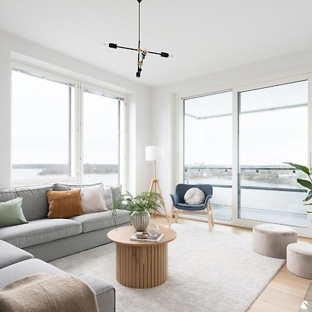 Luxury Penthouse With Stunning Sea Views & Private Sauna Helsinki Bagian luar foto